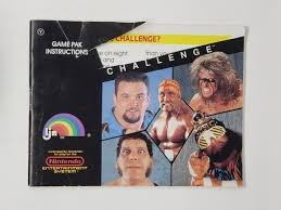 WWF Wrestlemania Challenge MANUAL ONLY